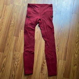 Fleece lululemon leggings